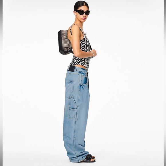 Marc Jacobs Jacquard Logo Monogram Duffle Bag - Picture 2 of 10